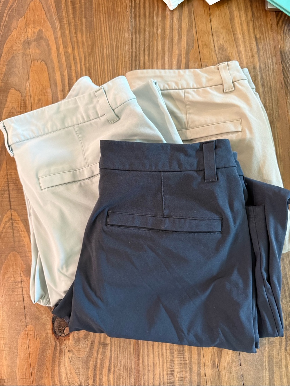 lululemon athletica Men's Chinos in Navy and Light Gray